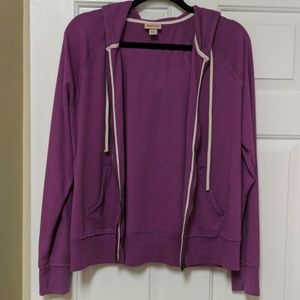 Mossimo Purple Jacket Hoodie